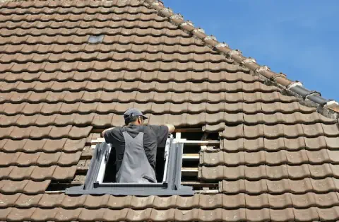 Pose de velux - Flaxlanden